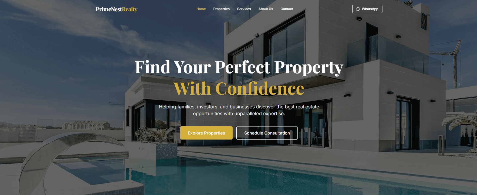 PrimeNest Realty Platform